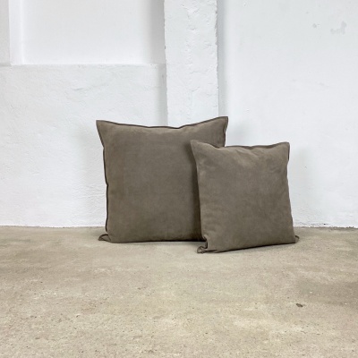 cushions - suede